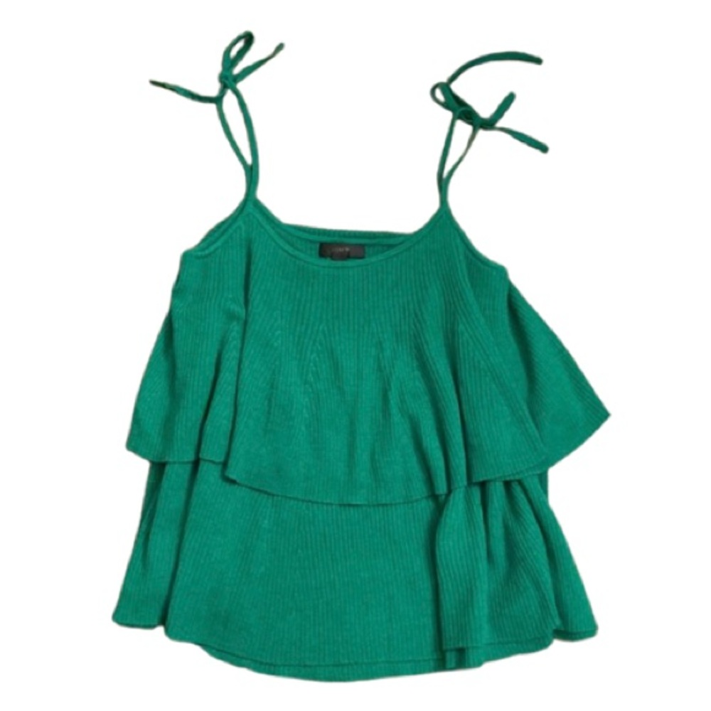 ❌SOLD❌J Crew Crop Top Tank Top- size M